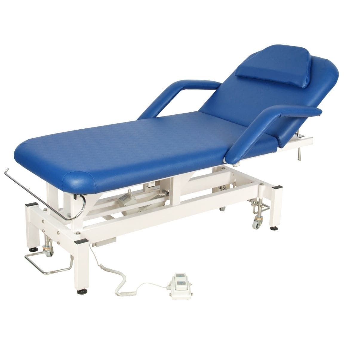 Стационарный массажный стол Med-Mos ММКМ-1 (SE2.21.10Д-02), синий
