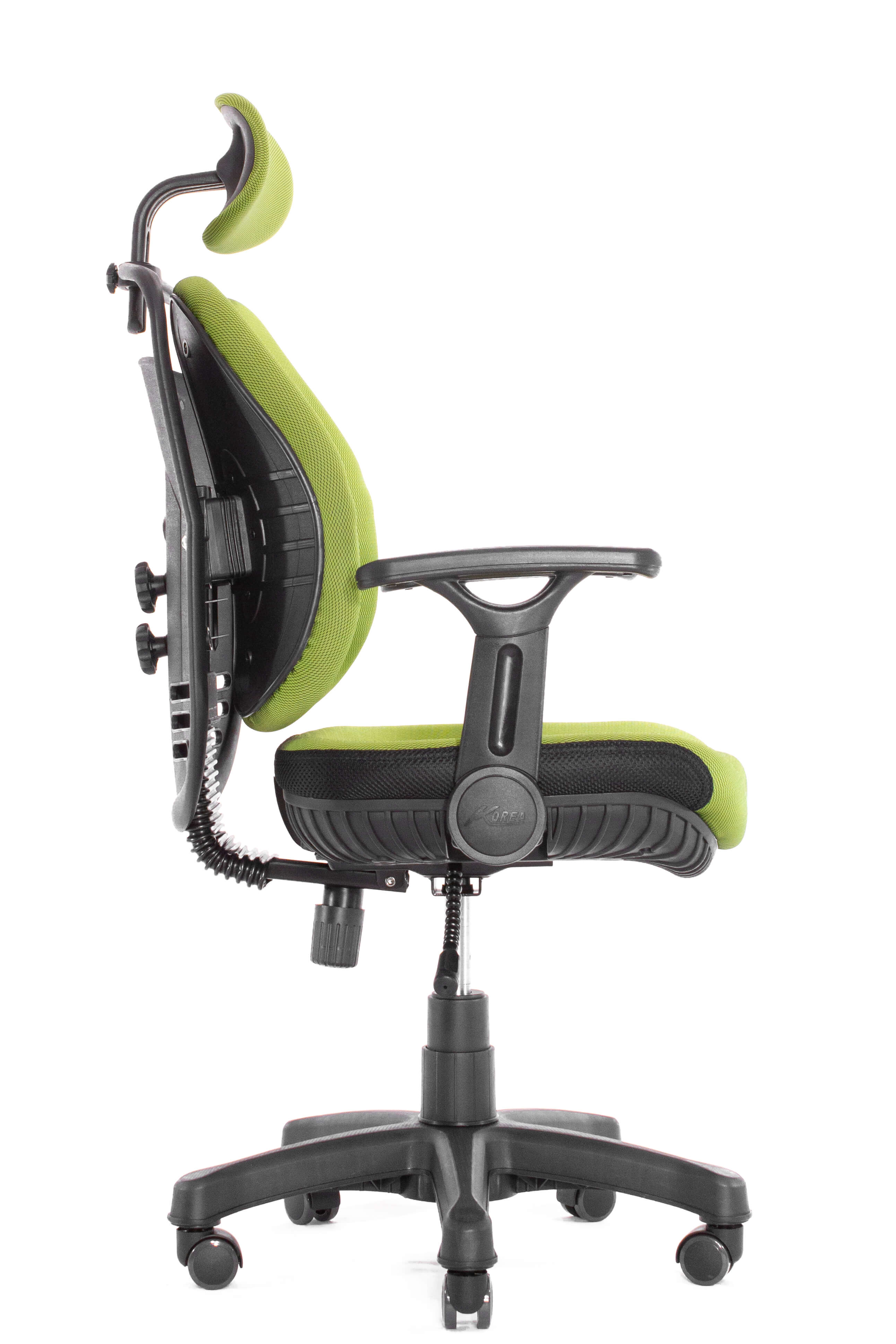 Ортопедическое кресло Falto Inno Health SY-0901 GN (каркас черный / спинка ткань зеленая / сиденье ткань зеленая)