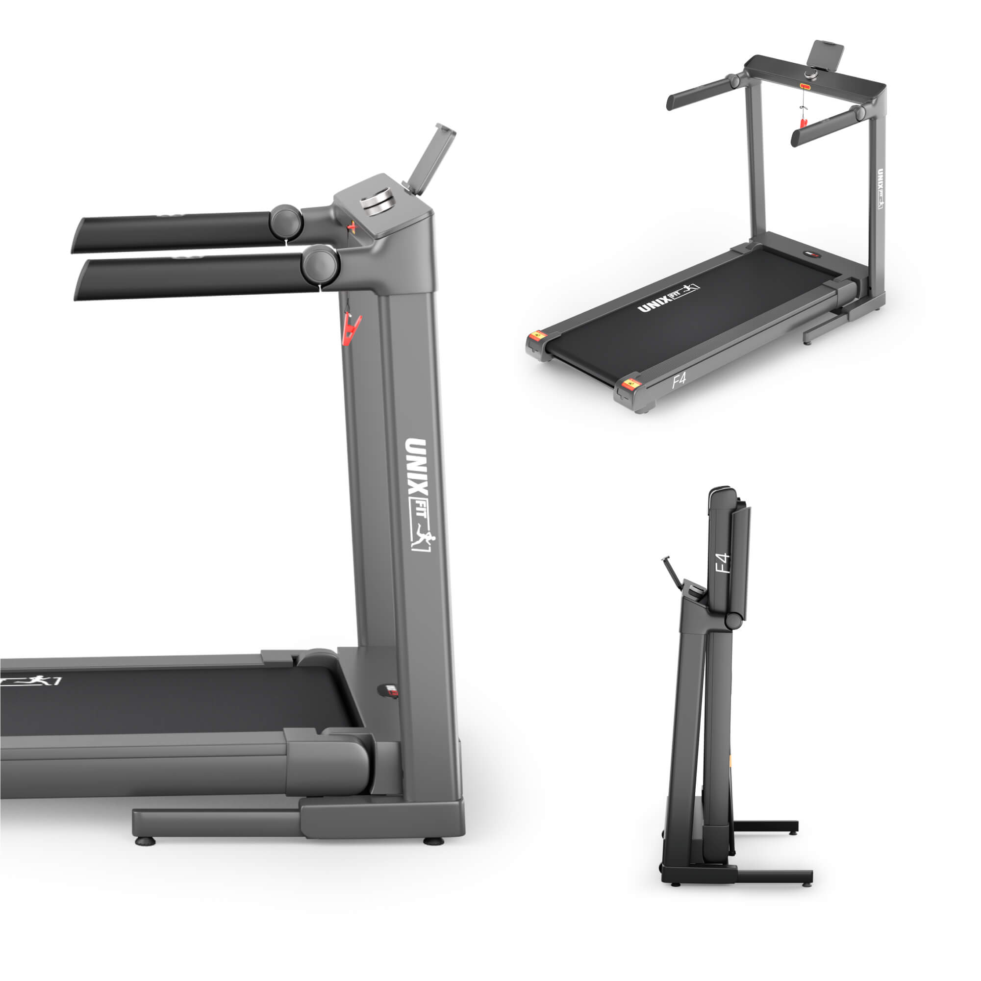 Беговая дорожка Unix Fit Hi-tech F4 Space Grey