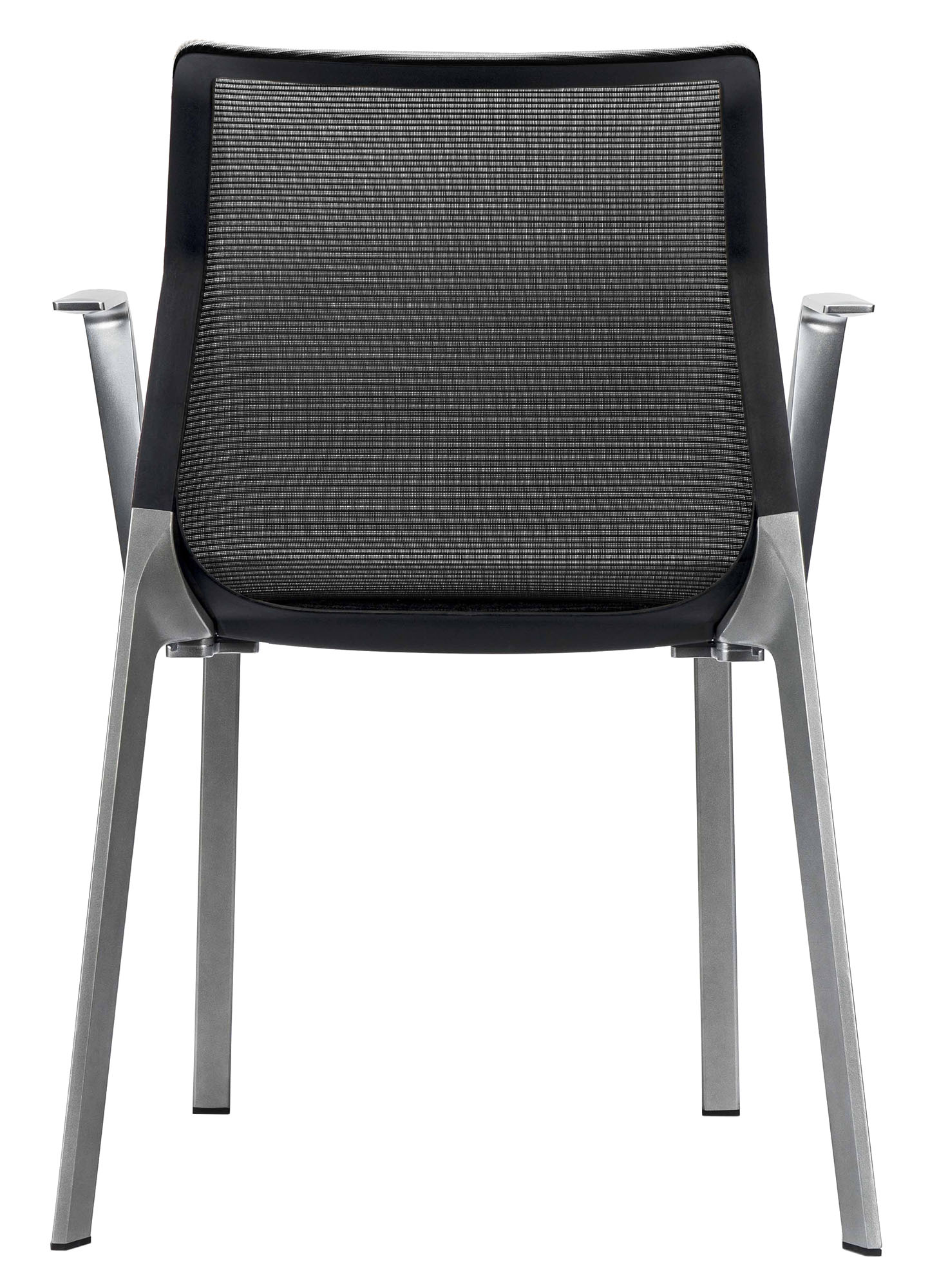 Эргономический стул Soho Design Pegus (с подлокотниками сетка), чёрный