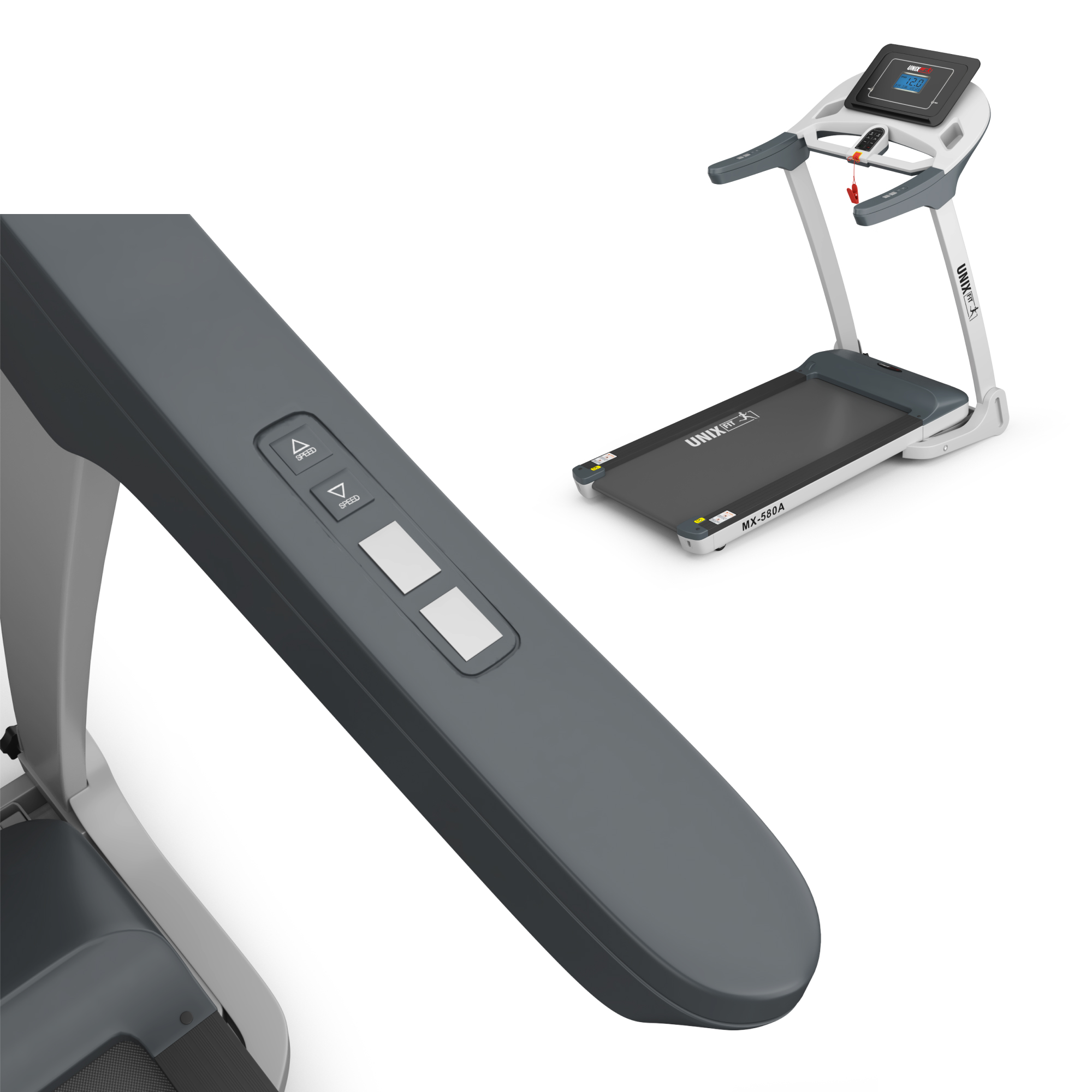 Беговая дорожка Unix Fit MX-580A White