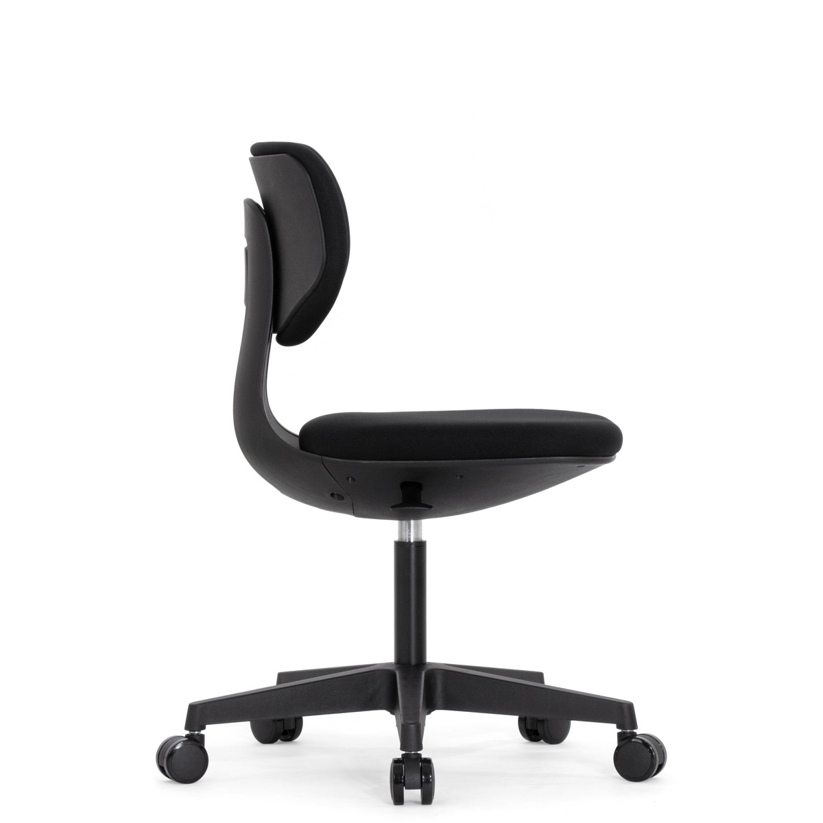 Эргономичное кресло Falto Rookie (регулируемая спинка, ткань, чёрный)