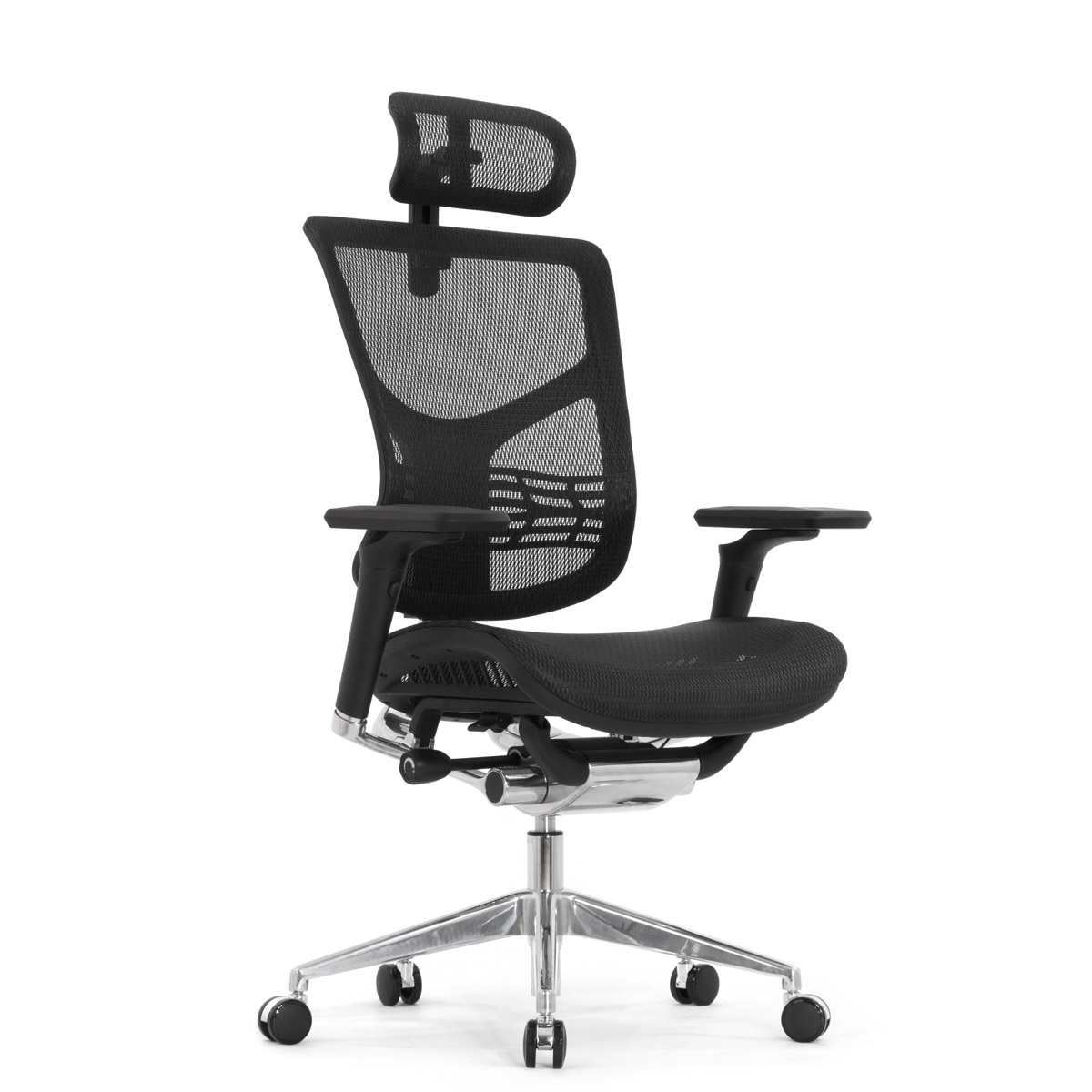 Эргономичное кресло Falto Star 2 (подлокотники 6D (360), сетка, чёрный)