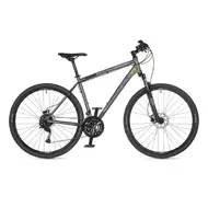 Велосипед Author Vertigo 16" (22) серебро/салатовый/черный