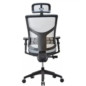 Эргономичное кресло Expert Vista (сетка, каркас чёрный, белый)