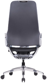 Эргономичное кресло руководителя Arico HB, чёрная кожа