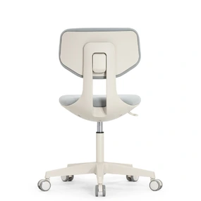 Эргономичное кресло Falto Rookie (регулируемая спинка, ткань, каркас светлый, серый)