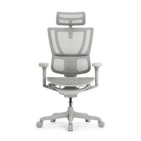 Эргономичное кресло Falto IOO Ultra (наклон вперёд, сетка, серый)