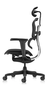 Эргономичное кресло Falto Ergohuman 2 Ultra (наклон вперёд, сетка, чёрный)