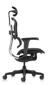 Эргономичное кресло Falto Ergohuman 2 Ultra (наклон вперёд, сетка, чёрный)