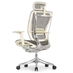 Эргономичное кресло Falto Spring 2 (поясничный валик, подлокотники 6D (360), сетка, светлый)