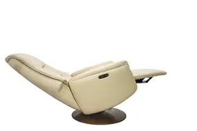 Кресло-реклайнер Falto Zero (2 мотора, zero, натуральная кожа, бежевый)