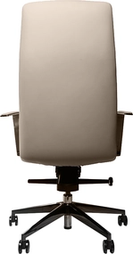 Эргономичное кресло руководителя Noel бежевая кожа Nappa Premium