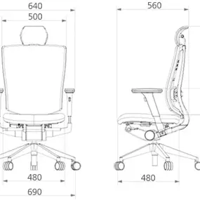 Ортопедическое кресло Duorest DuoFlex Bravo BR-100L